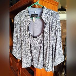 Alex Evening dress jacket and top